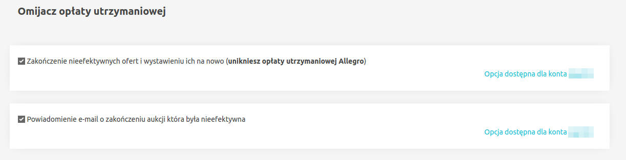 omijacz opłaty allegro